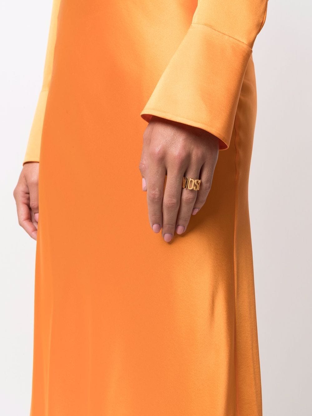 Moschino Lettering Logo Ring
