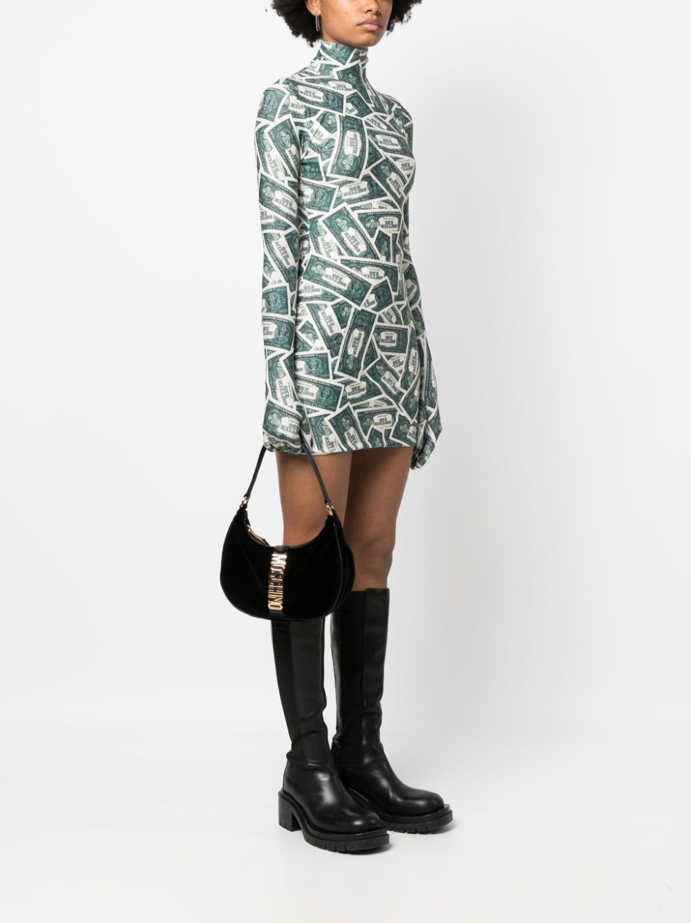 Moschino Lettering Shoulder Bag