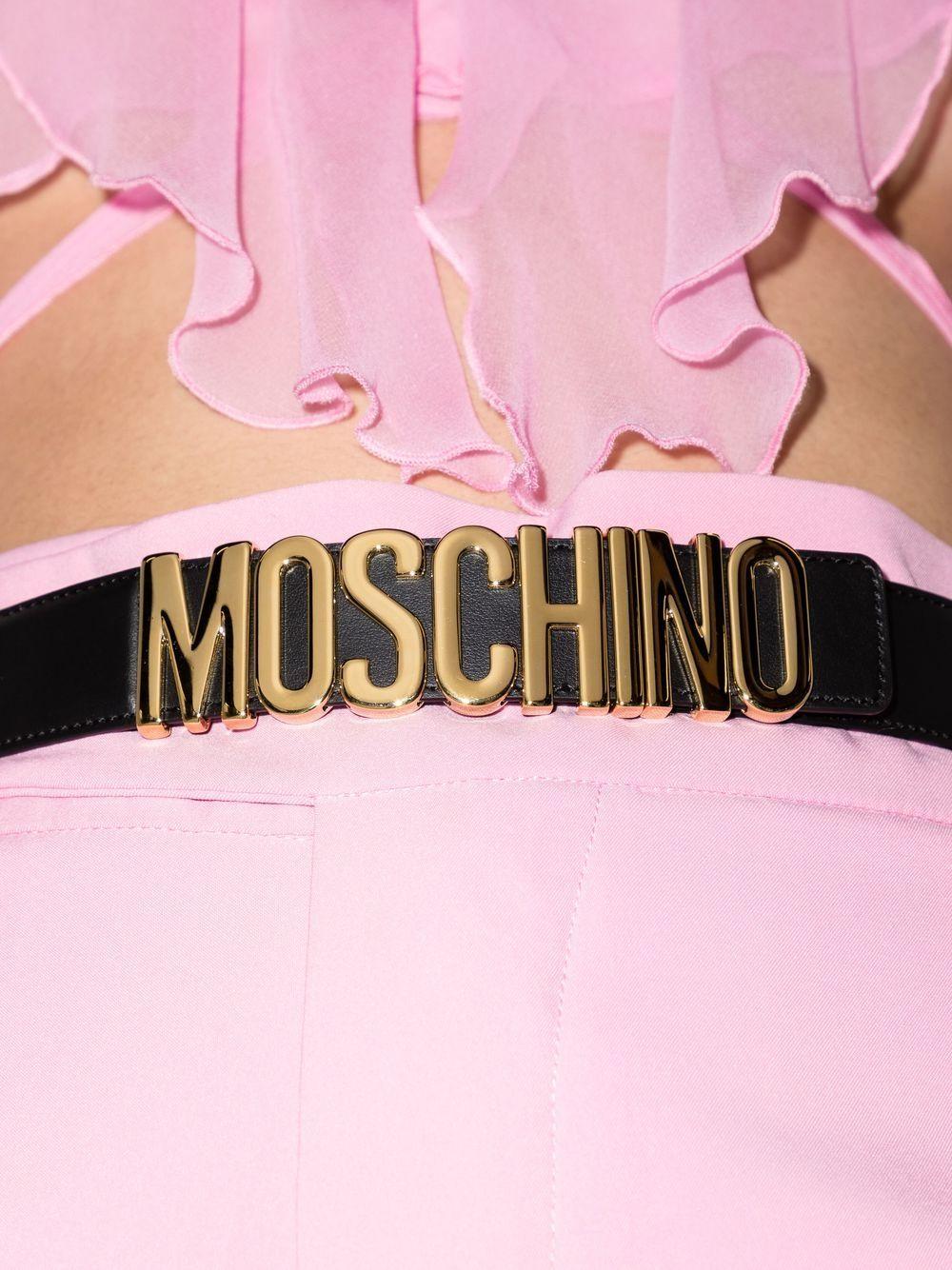Moschino Logo Belt