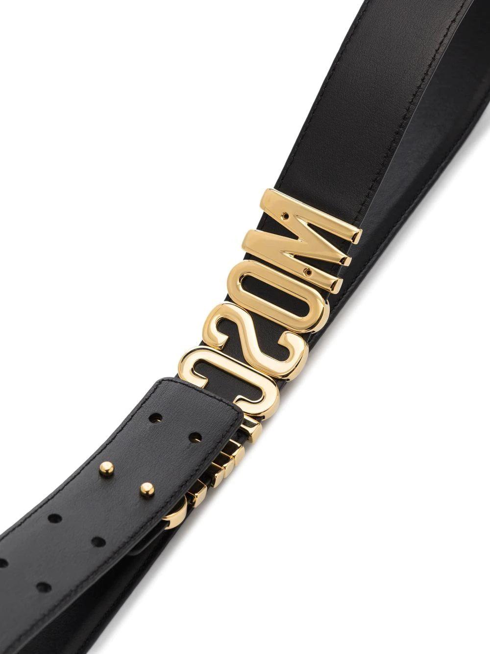 Moschino Logo Belt