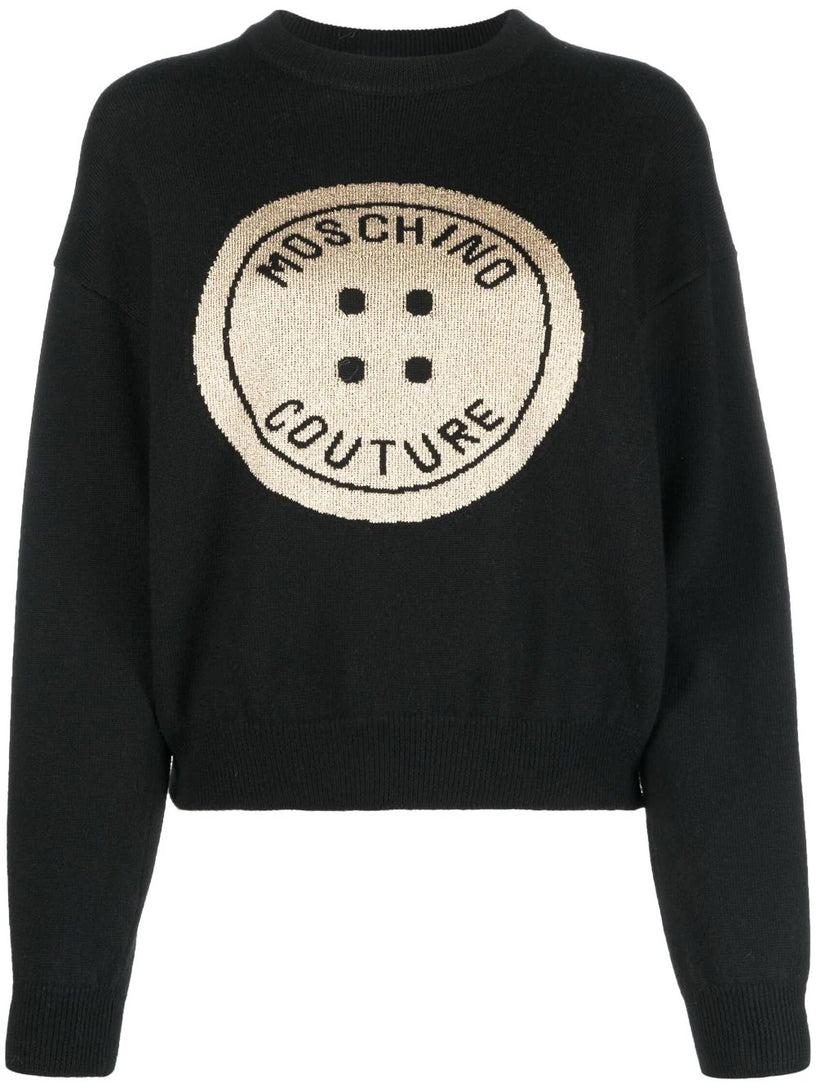Moschino Moschino button jumper