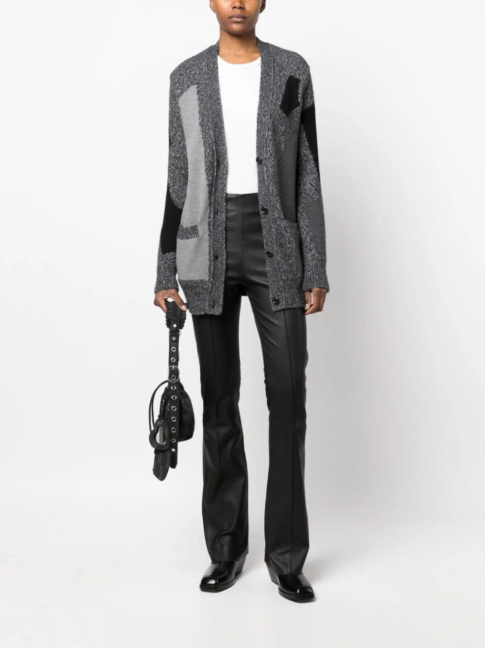 Moschino Patchwork Cardigan
