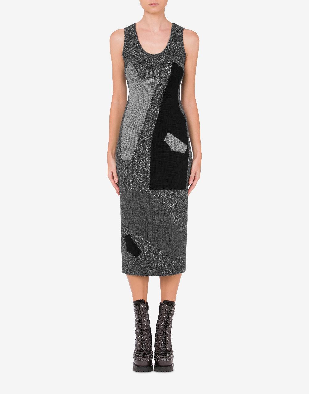 Moschino Patchwork Dress
