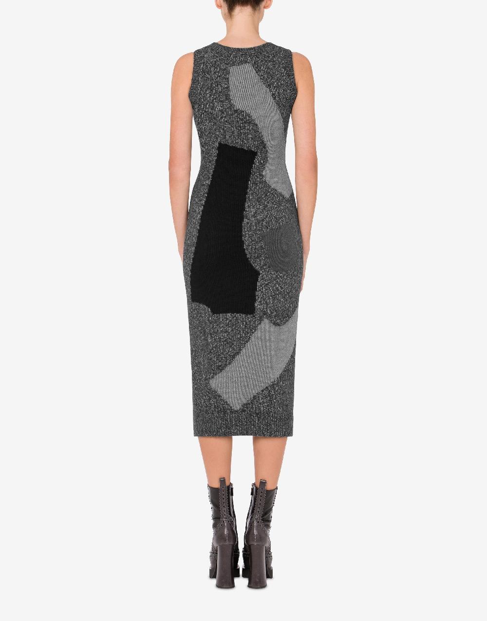 Moschino Patchwork Dress