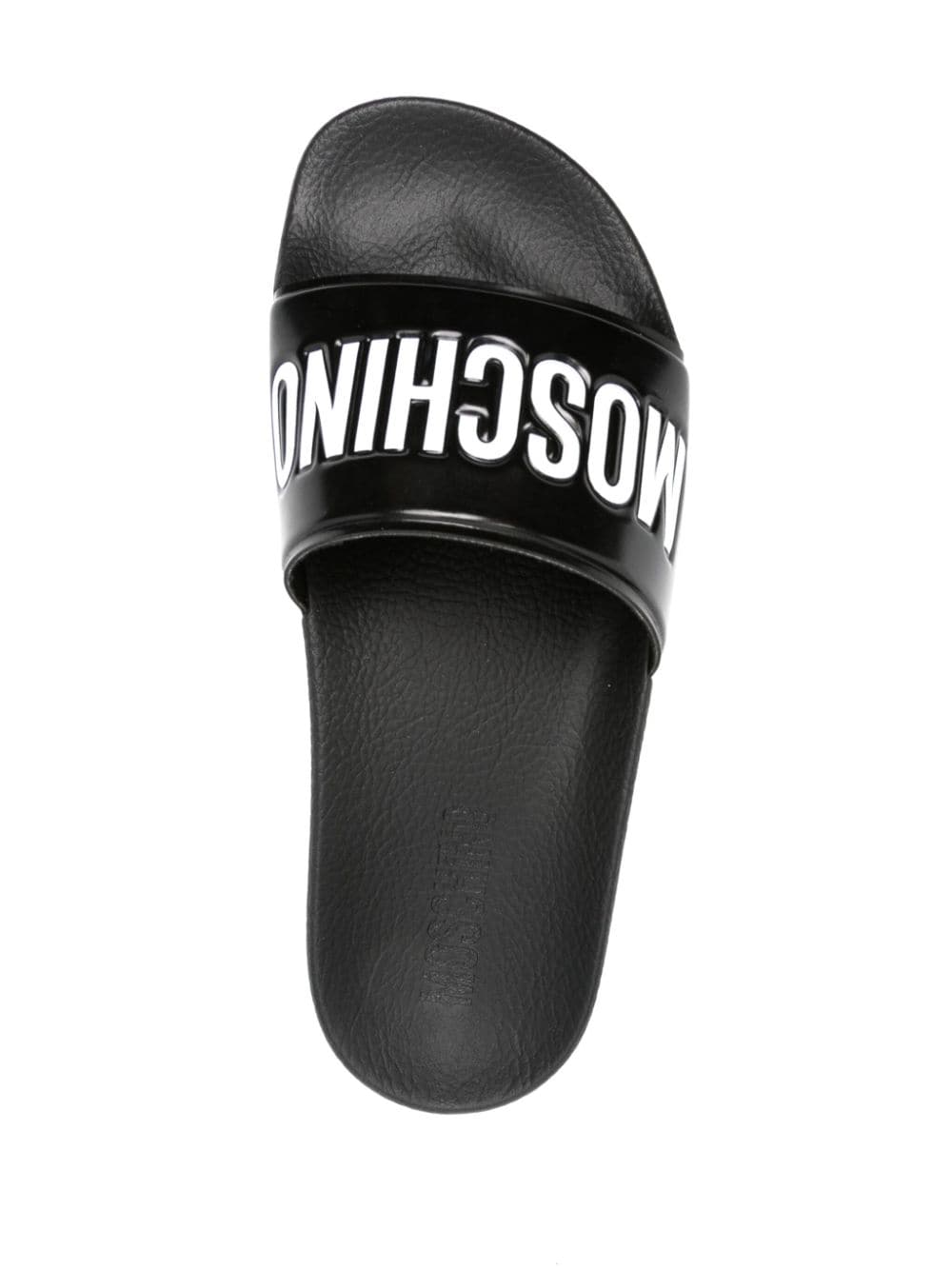 Moschino Pool Sliders With Logo