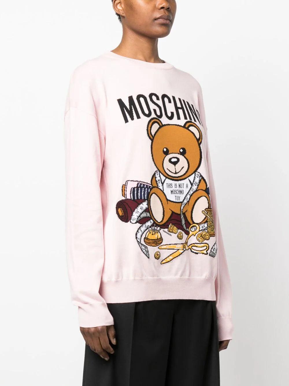Moschino Sartorial Teddy Bear Jumper