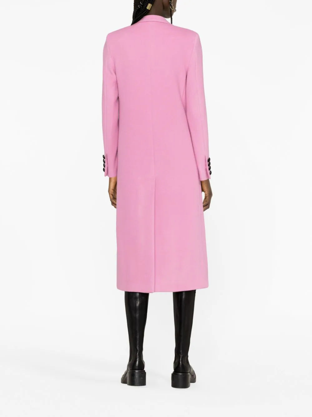 MSGM Coat In "wool Felt"