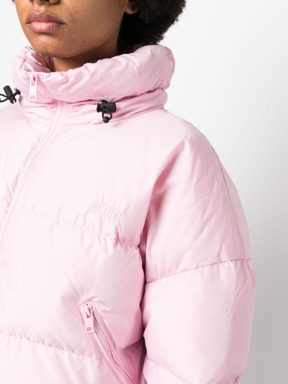 MSGM Logo Down Jacket