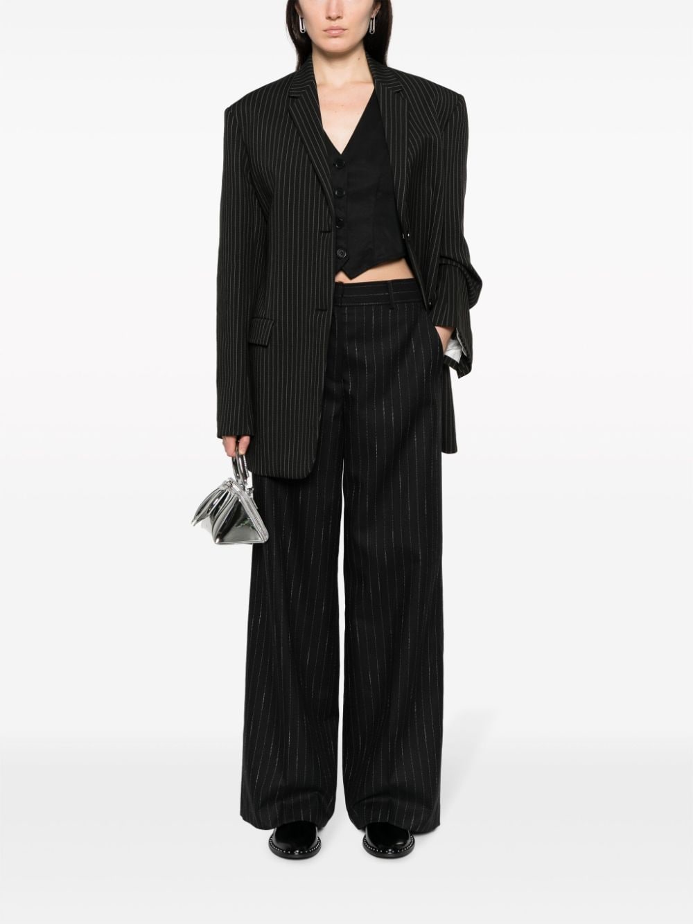 MSGM Pinstripe Trousers