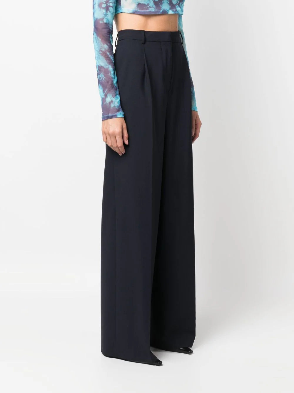 MSGM Trousers In "wool Suiting"