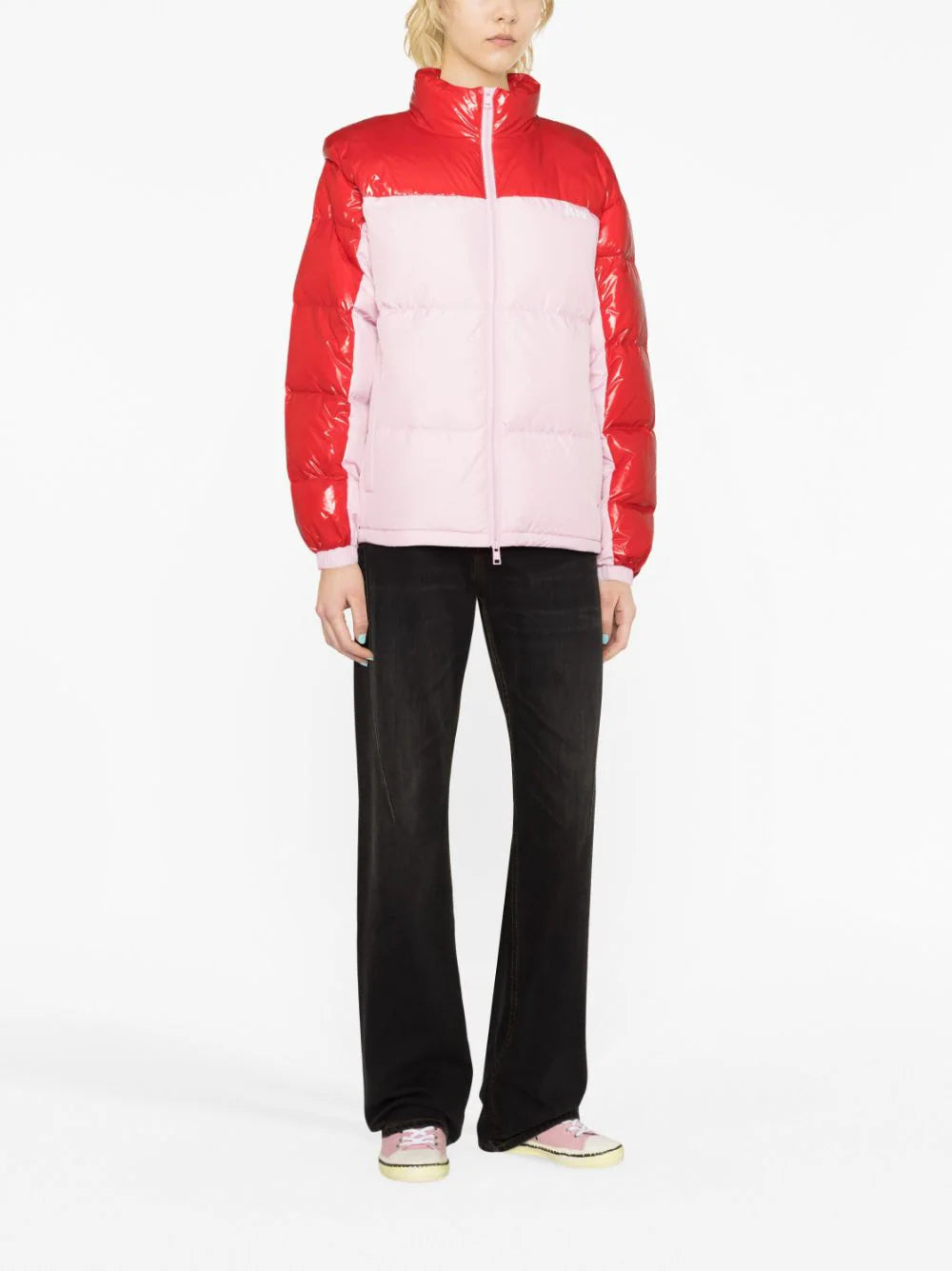 MSGM Two-tone Down Jacket