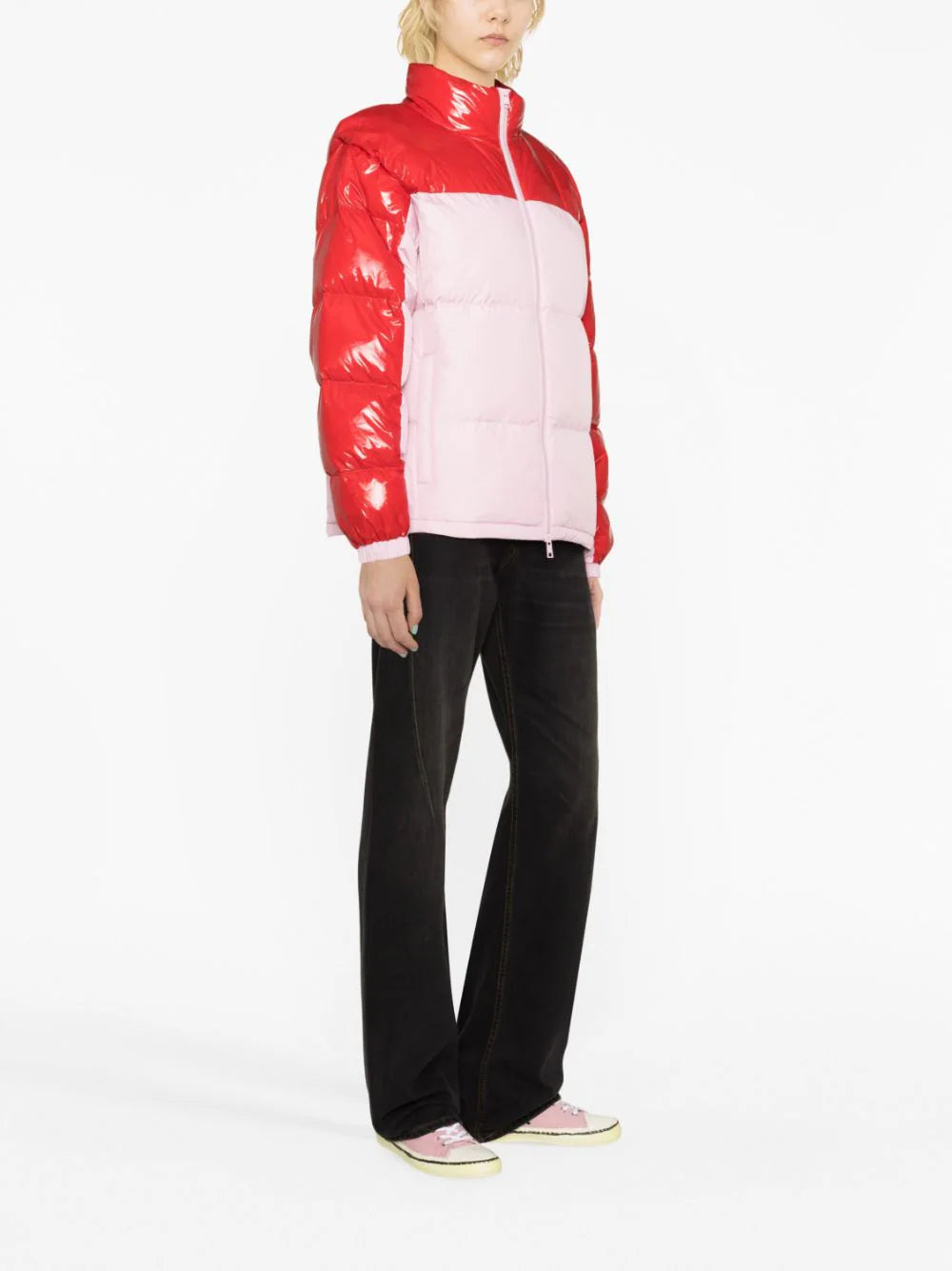 MSGM Two-tone Down Jacket