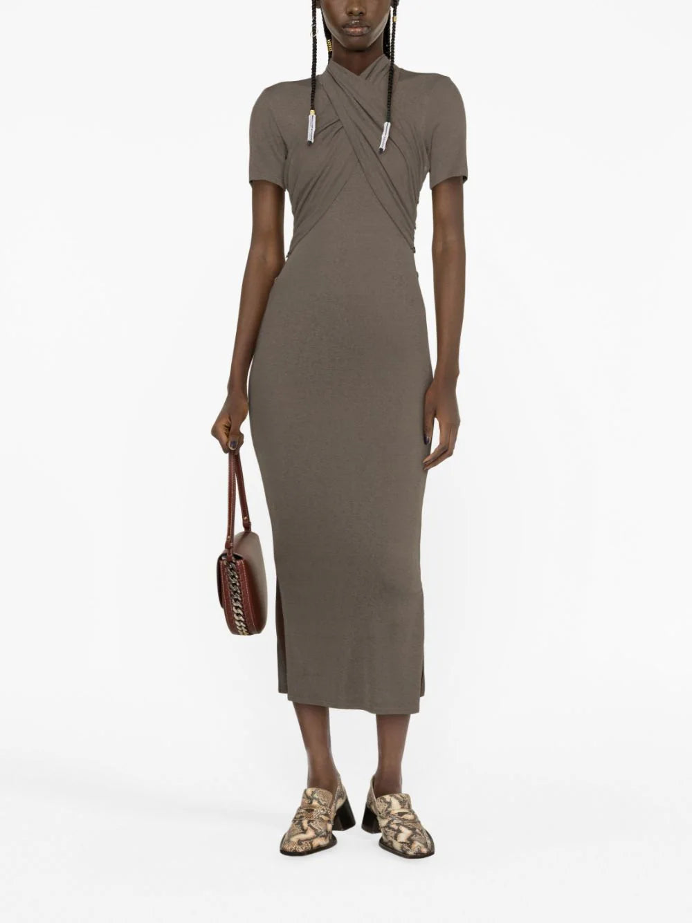 NANUSHKA Jannet Midi Dress