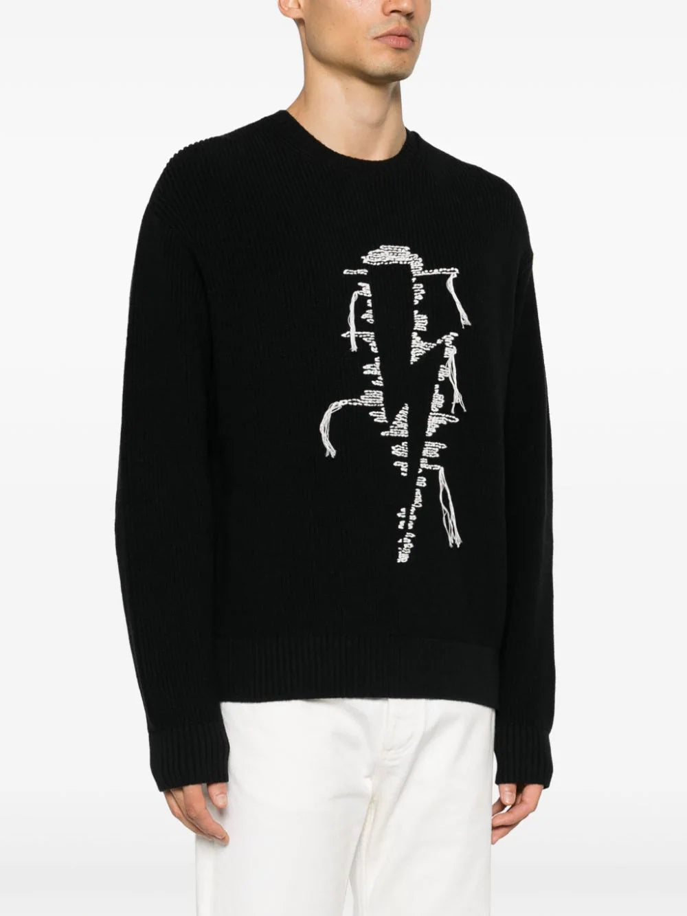 NEIL BARRETT Knitwear With Embroidery