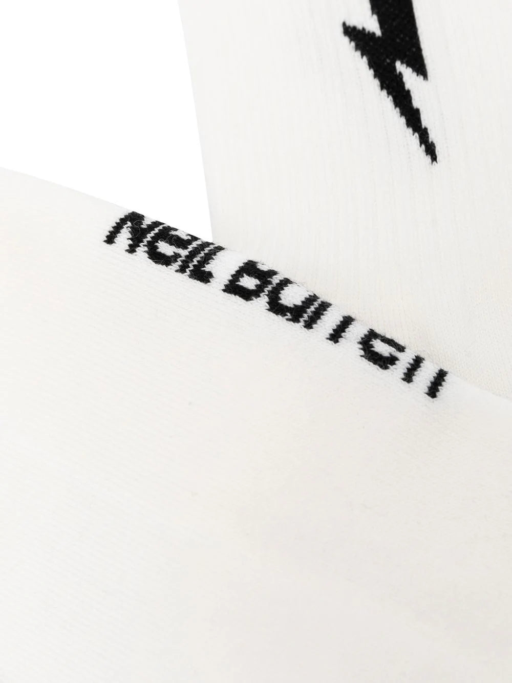 NEIL BARRETT Skate Socks Thunderbolt