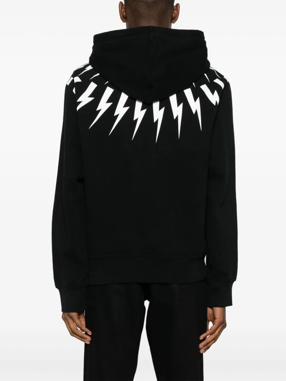NEIL BARRETT Thunderbolt Hoodie