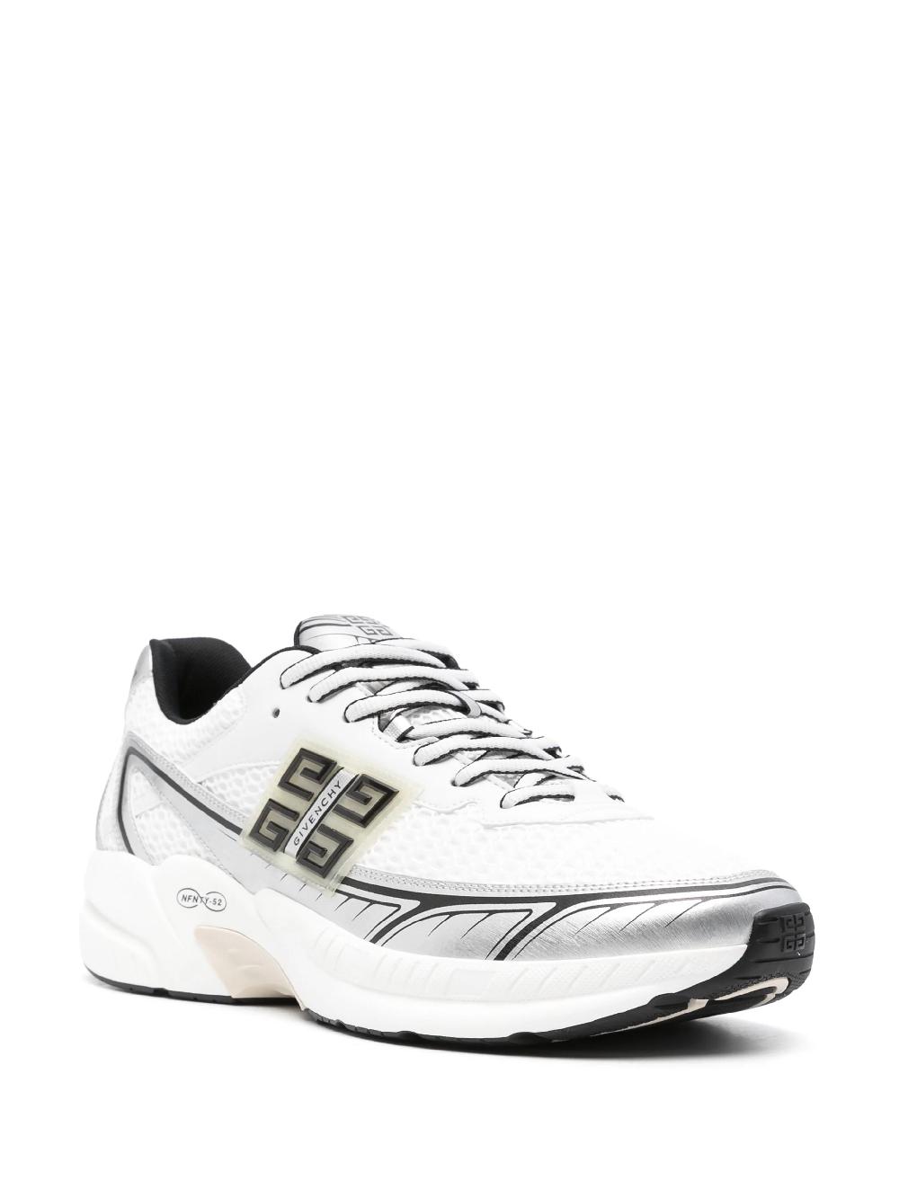 Givenchy Nfnty-52 Runners In Synthetic Leather And Mesh