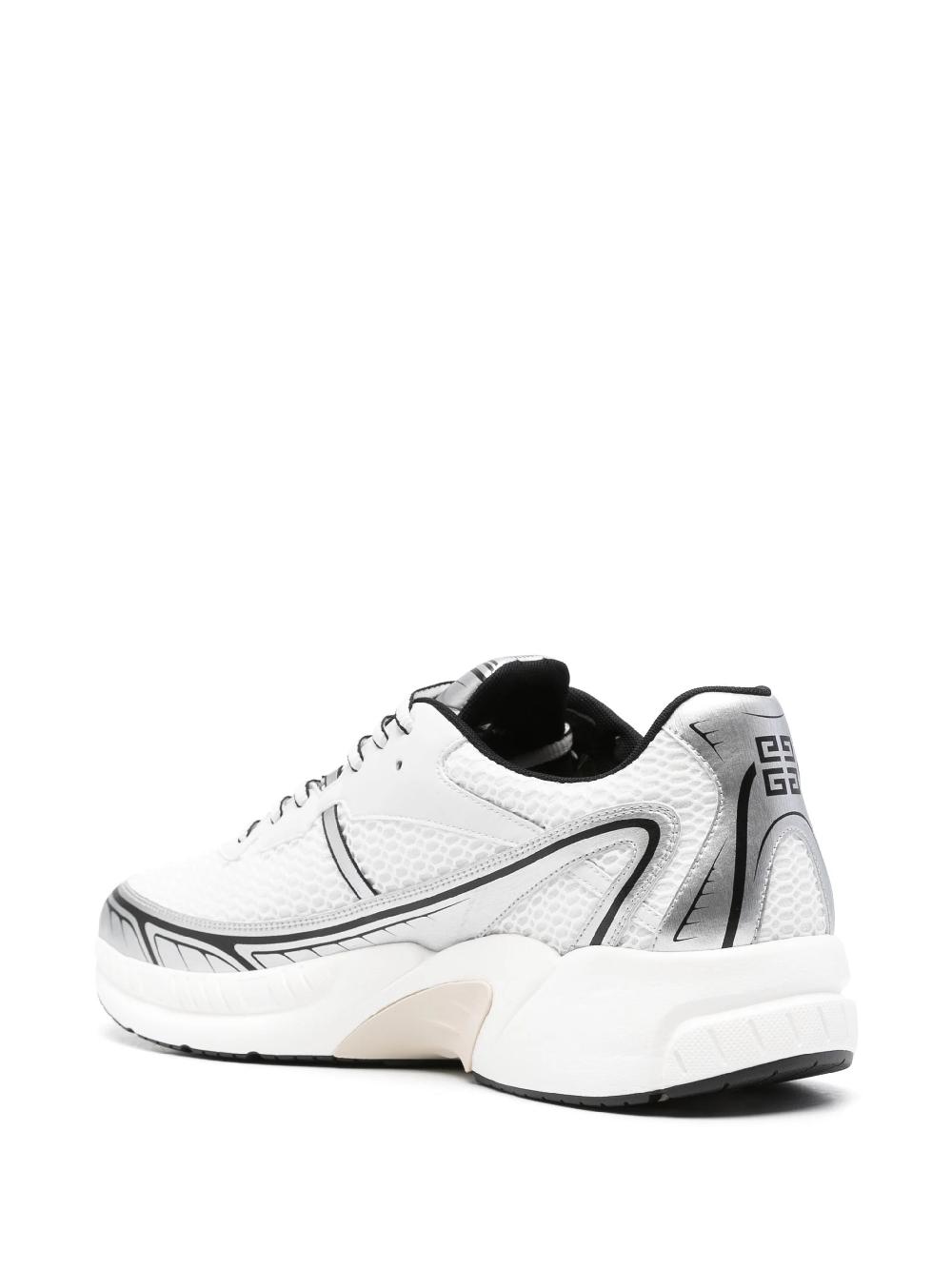 Givenchy Nfnty-52 Runners In Synthetic Leather And Mesh