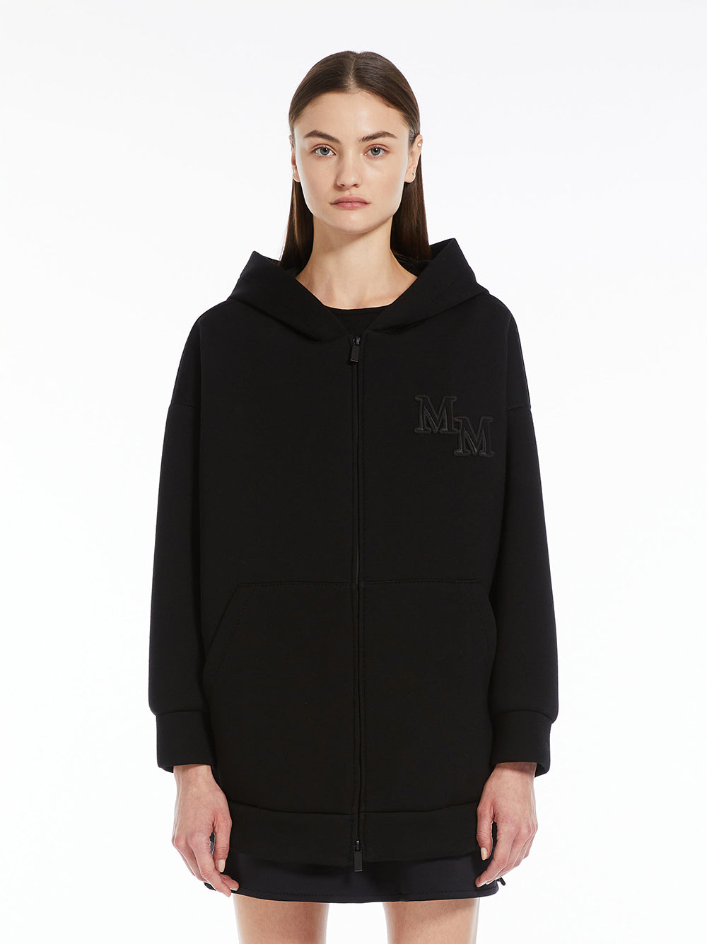 Max Mara Obbia Oversized Technical-jersey Sweatshirt