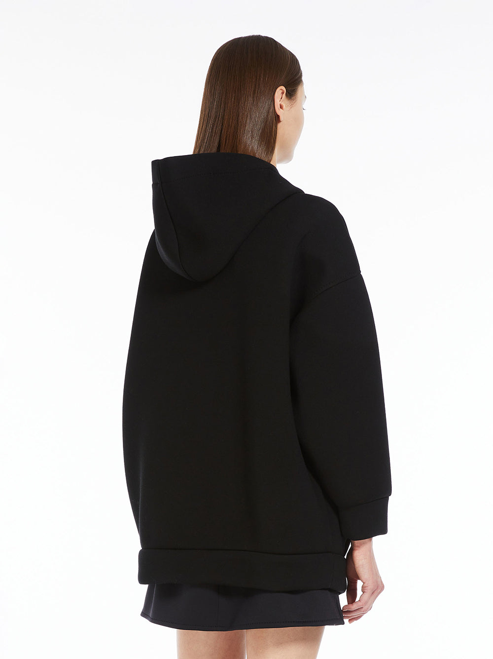 Max Mara Obbia Oversized Technical-jersey Sweatshirt