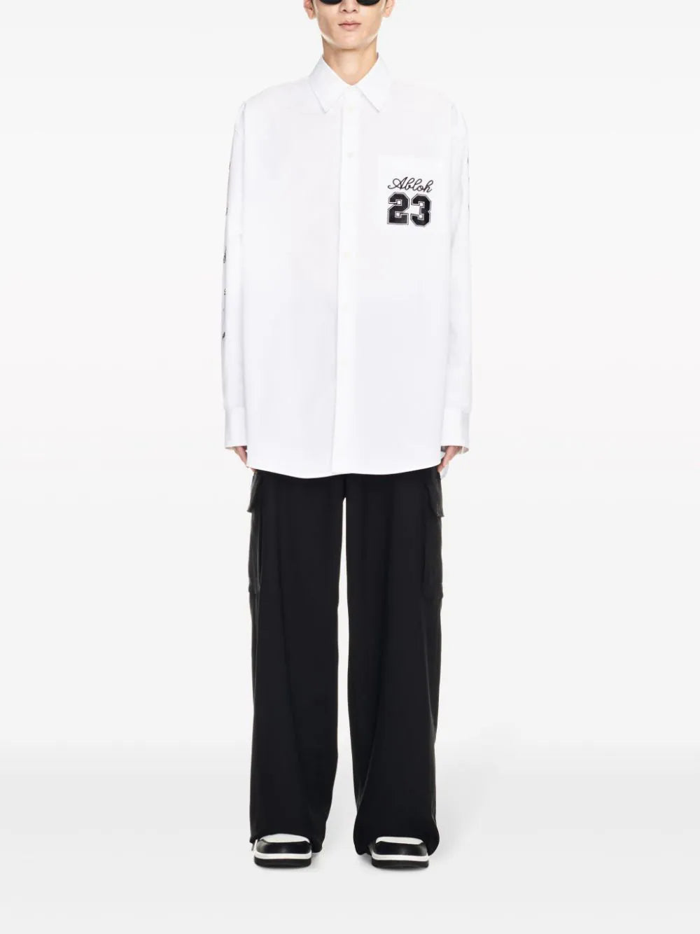 OFF-WHITE 23 Logo Overshirt