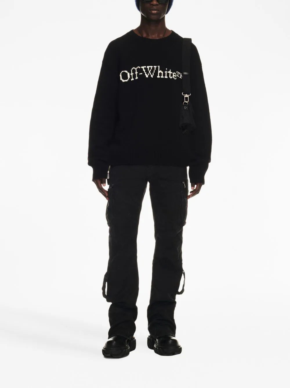 OFF-WHITE Big Bookish Chunky Sweater