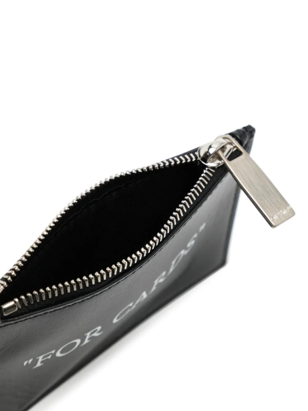 OFF-WHITE Bookish Quote Keychain Card Holder