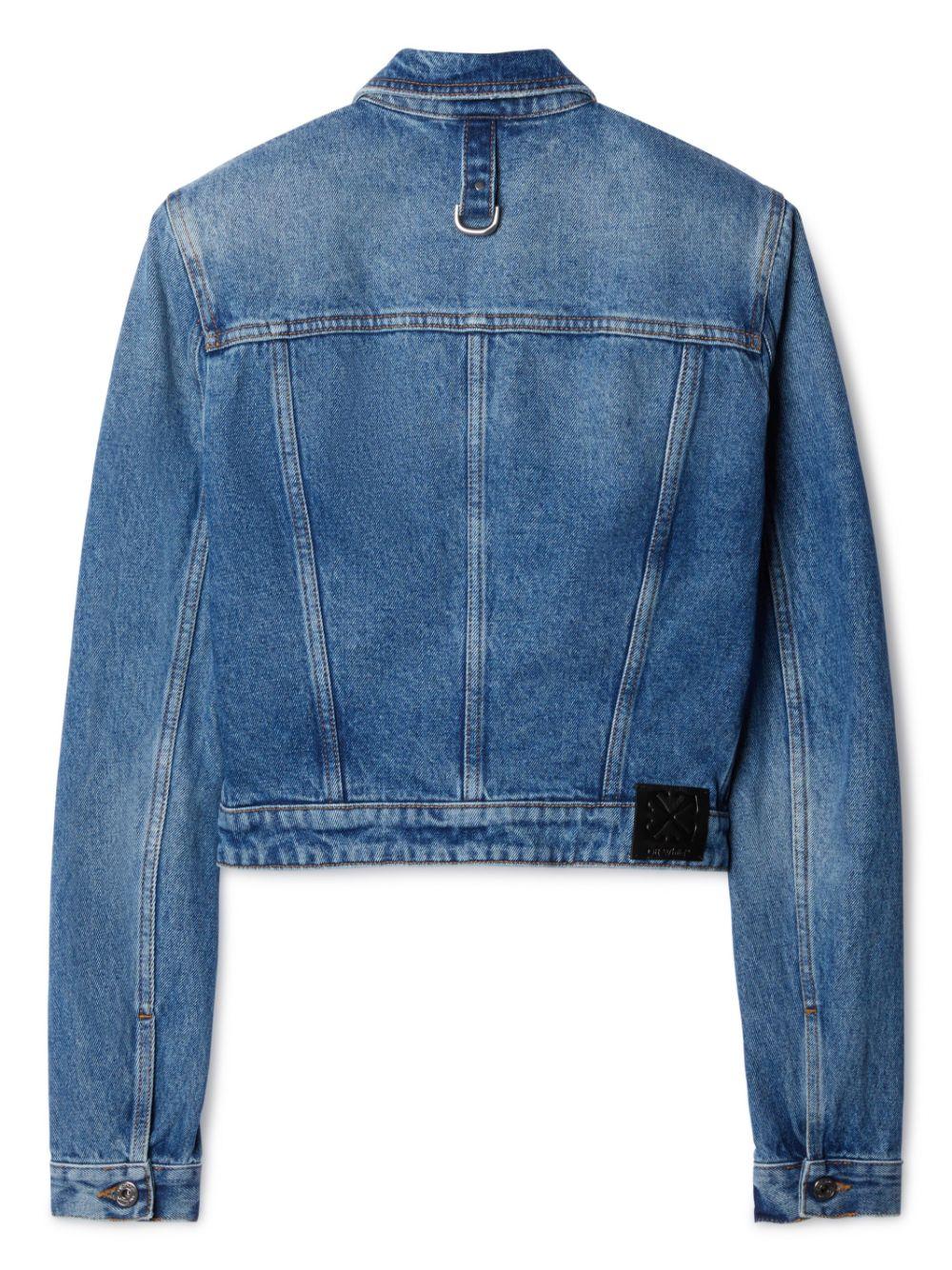OFF-WHITE Cargo Crop Jacket