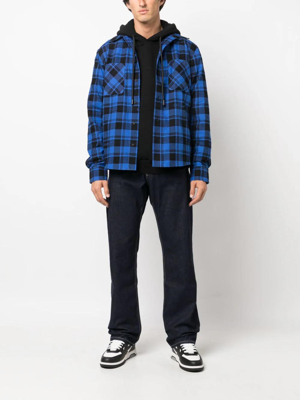 OFF-WHITE Check Flann Shirt