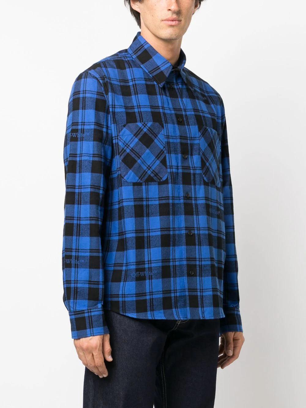 OFF-WHITE Check Flann Shirt