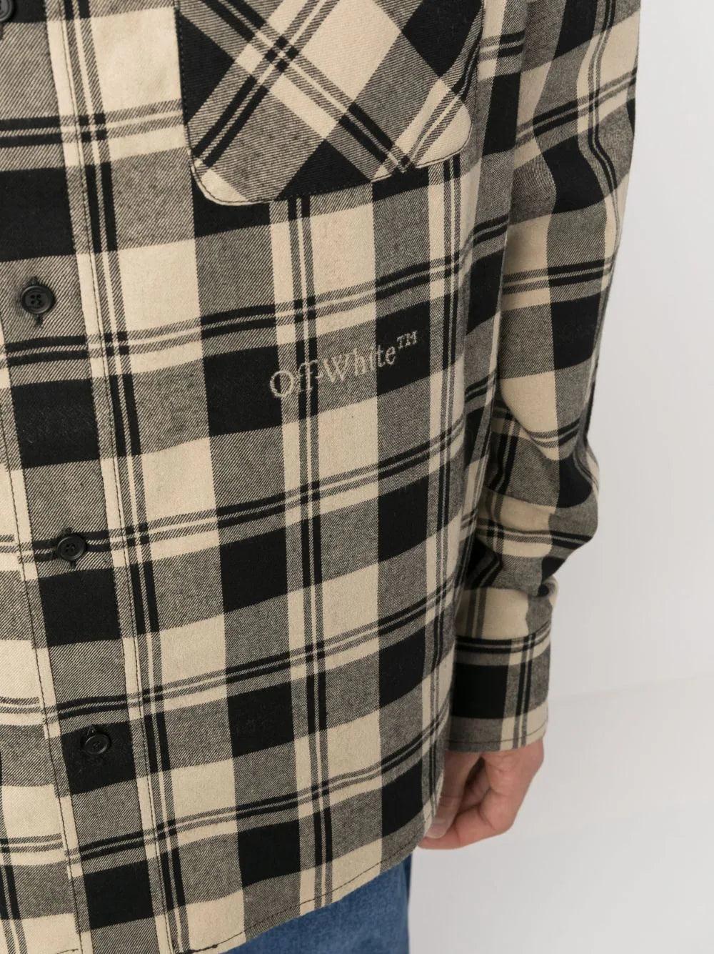 OFF-WHITE Check Flann Shirt