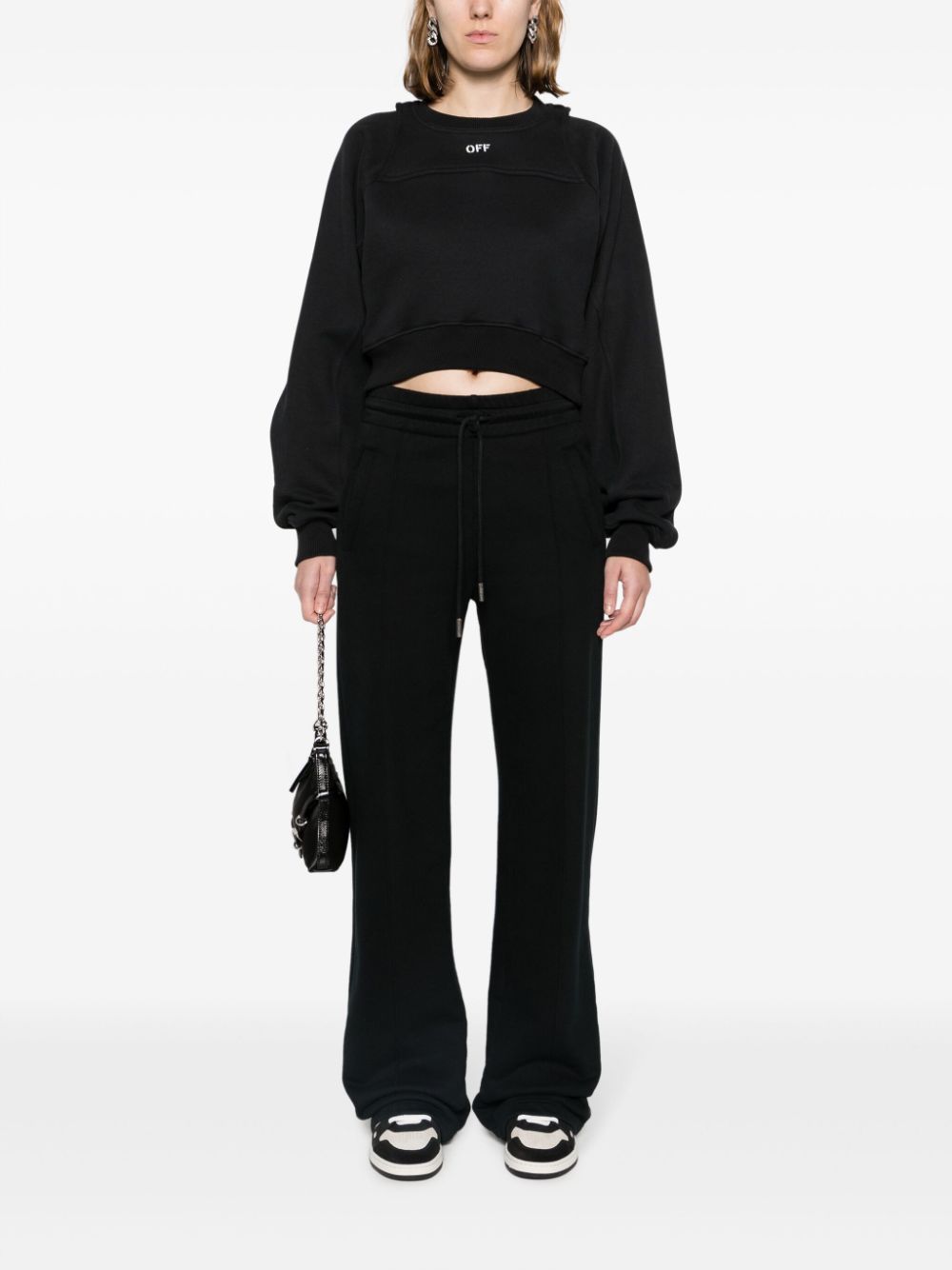 OFF-WHITE Cropped Sweatshirt