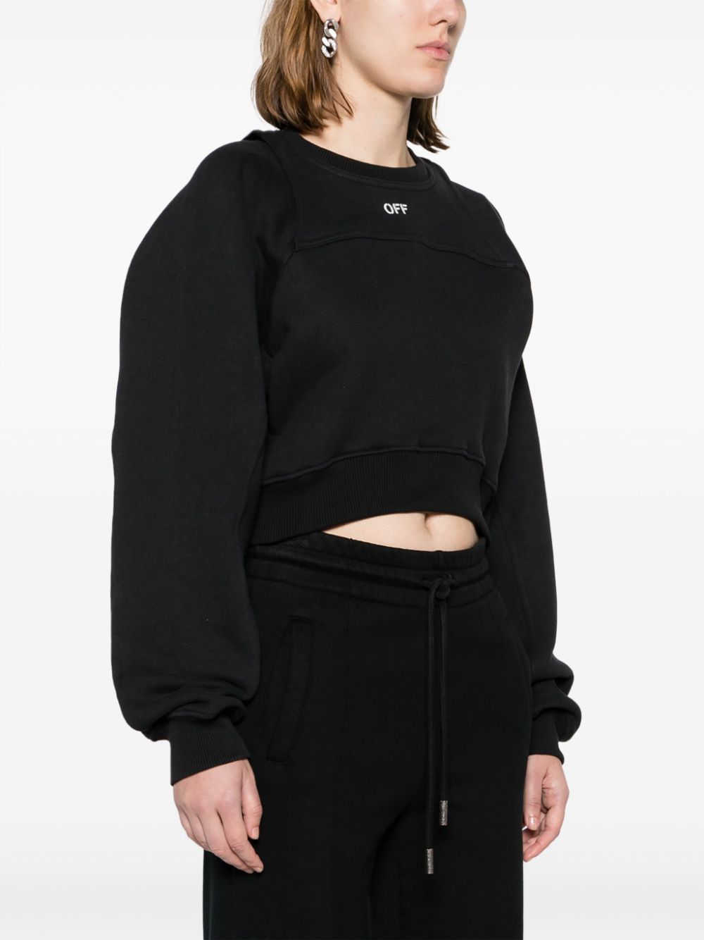 OFF-WHITE Cropped Sweatshirt