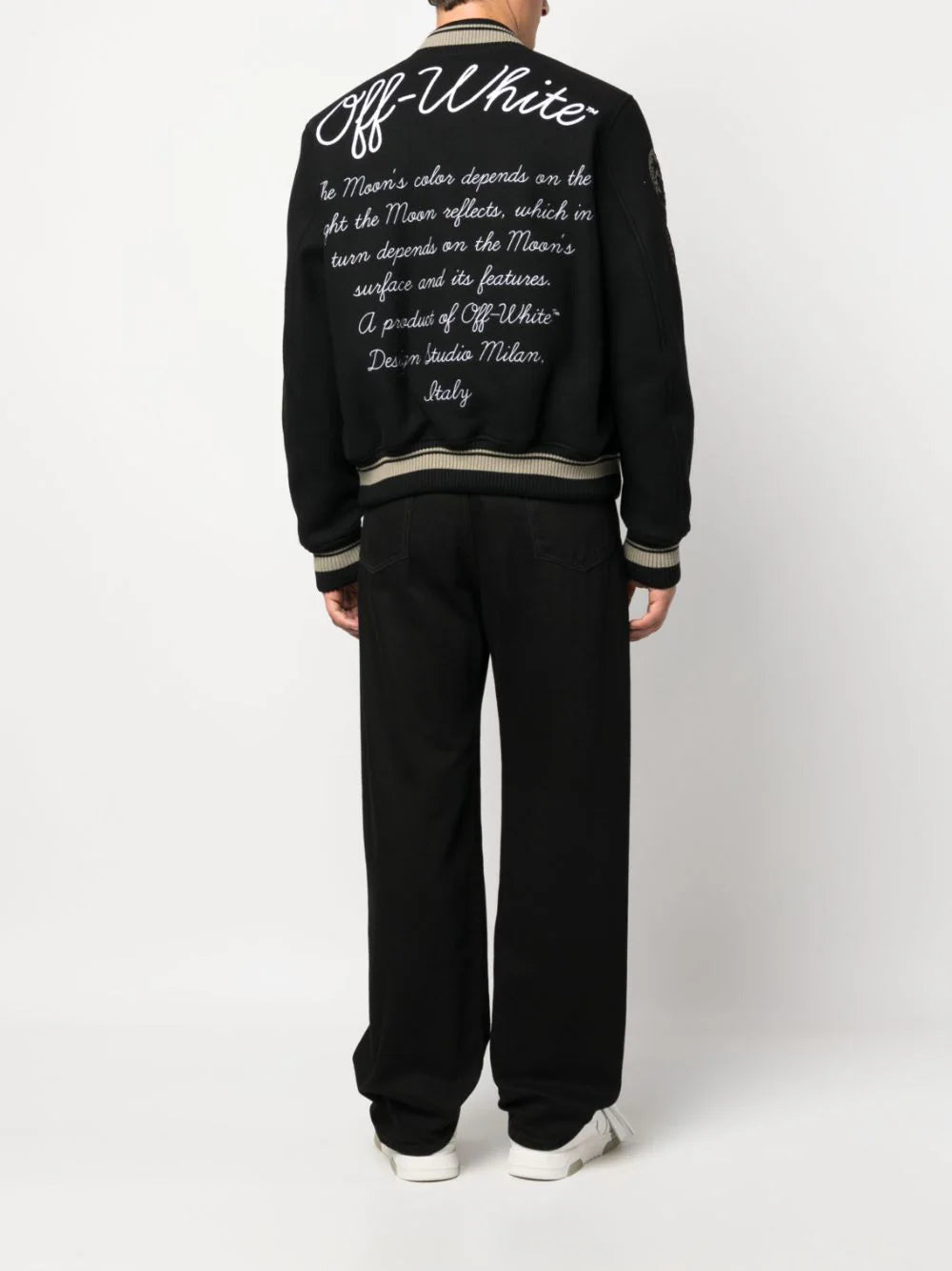 OFF-WHITE Cryst Moon Phase Vars Bomber