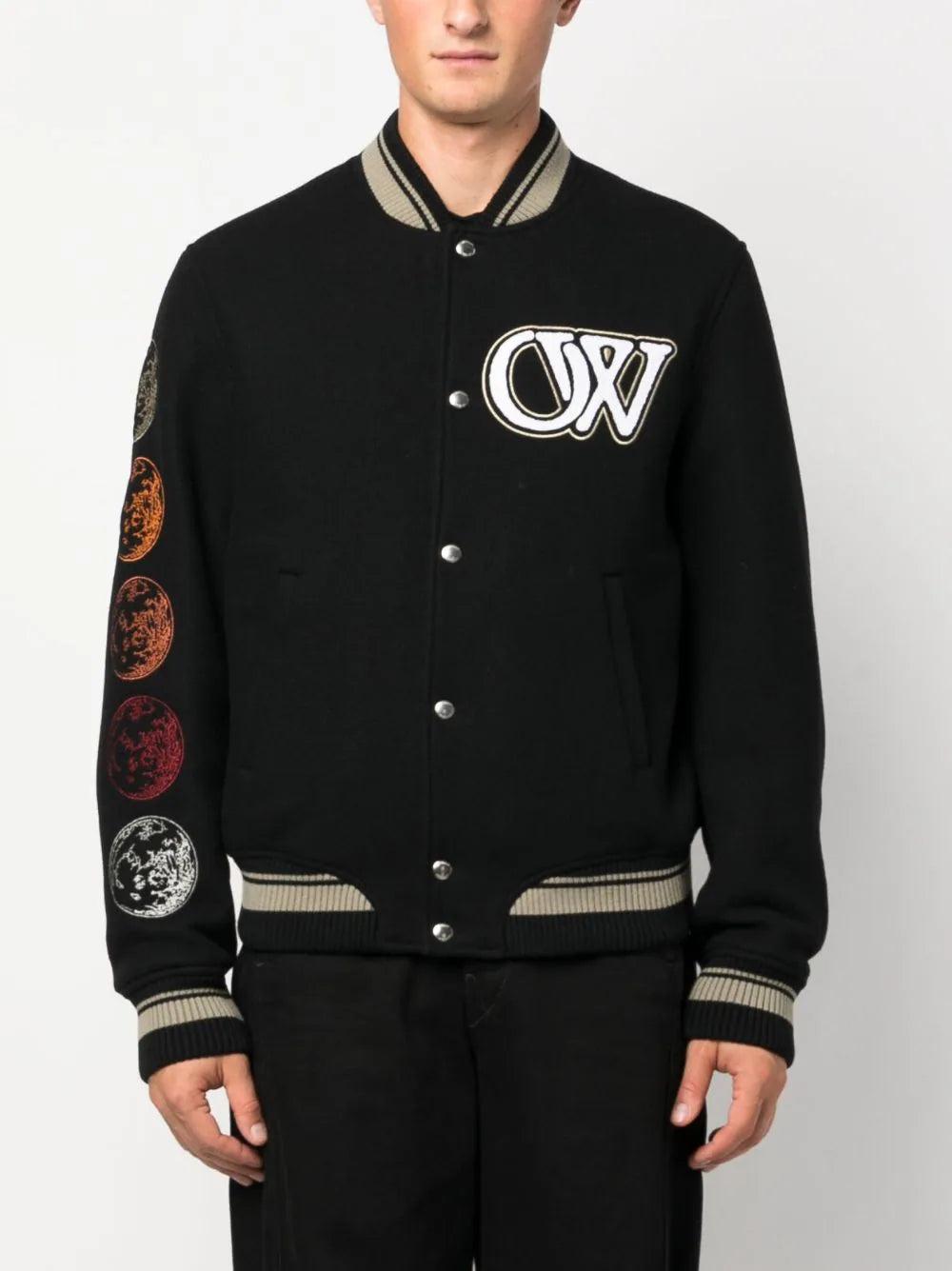 OFF-WHITE Cryst Moon Phase Vars Bomber