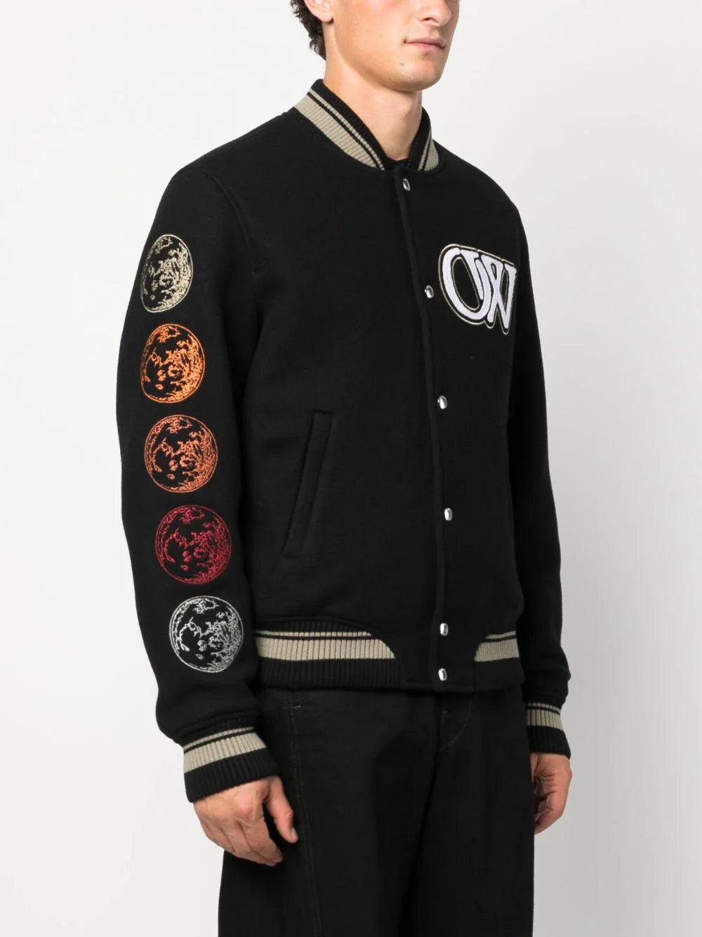 OFF-WHITE Cryst Moon Phase Vars Bomber