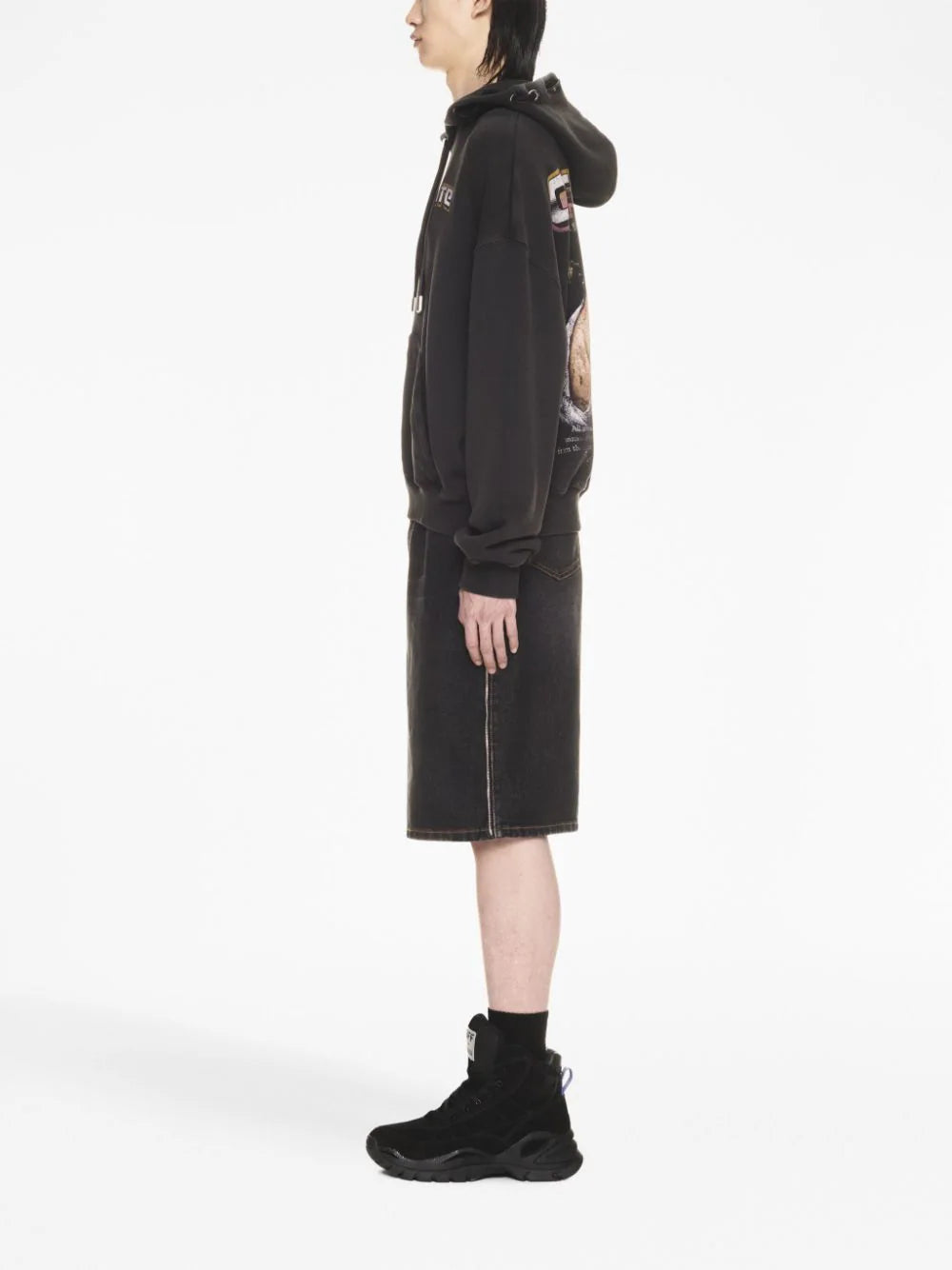 OFF-WHITE Digit Bacchus Double String Hoodie