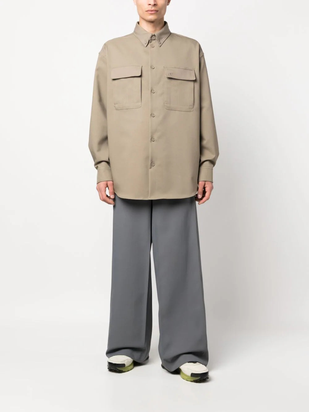 OFF-WHITE Jacket-shirt With Logo