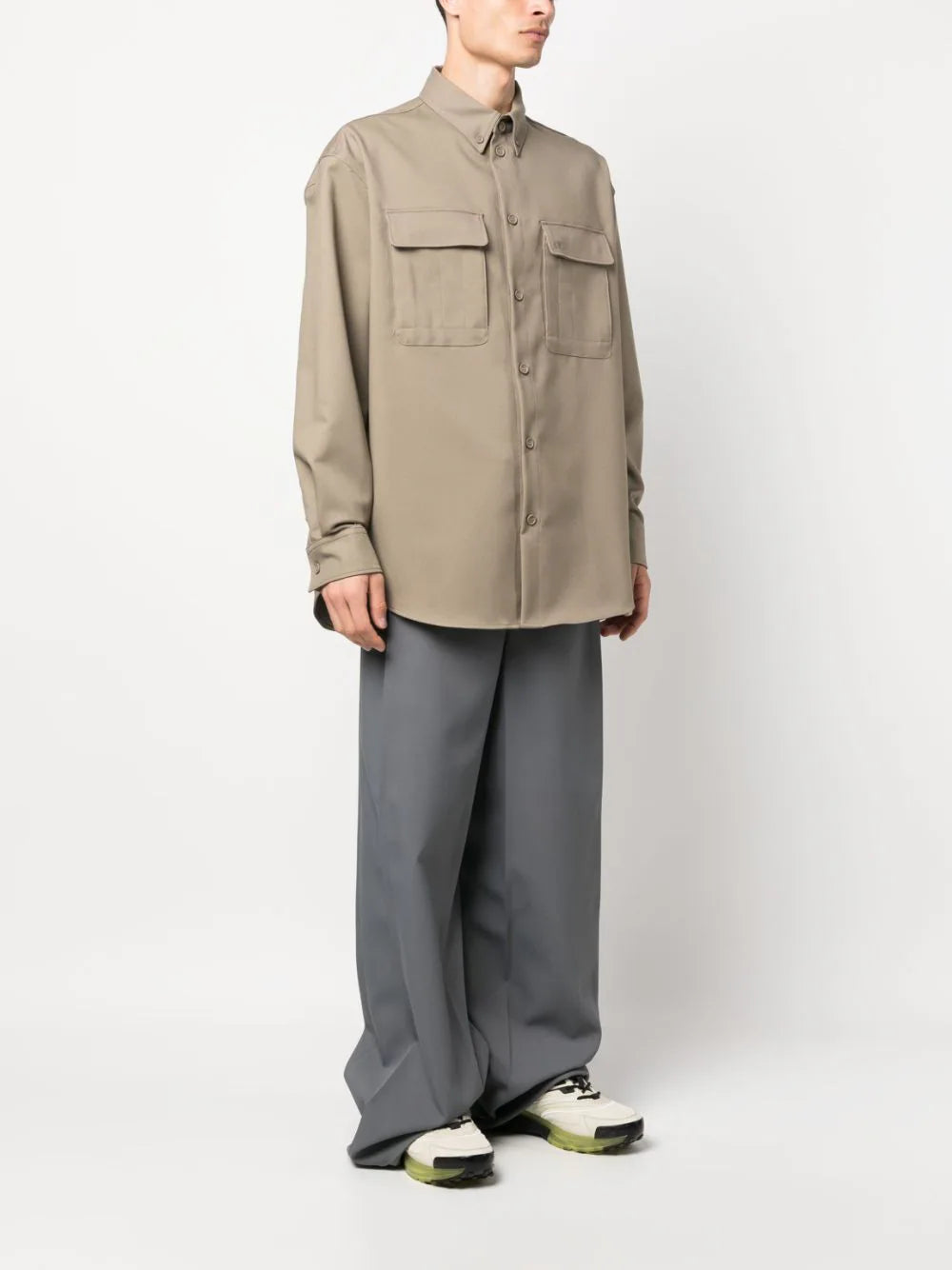 OFF-WHITE Jacket-shirt With Logo