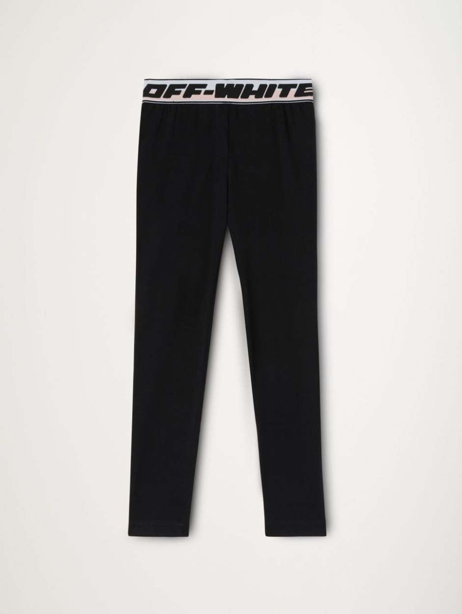 OFF-WHITE Kids Logo Band Leggings