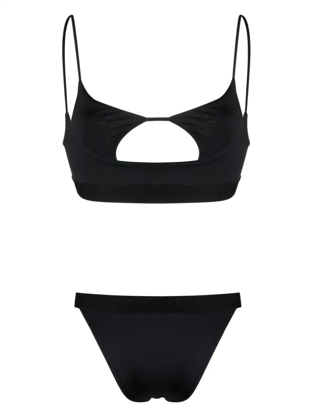 OFF-WHITE Logo-print Cut-out Bikini