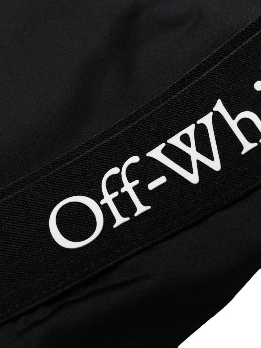 OFF-WHITE Logo-print Cut-out Bikini