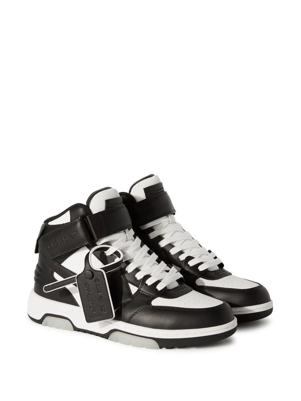 OFF-WHITE Mid Top Out Of Office Sneakers