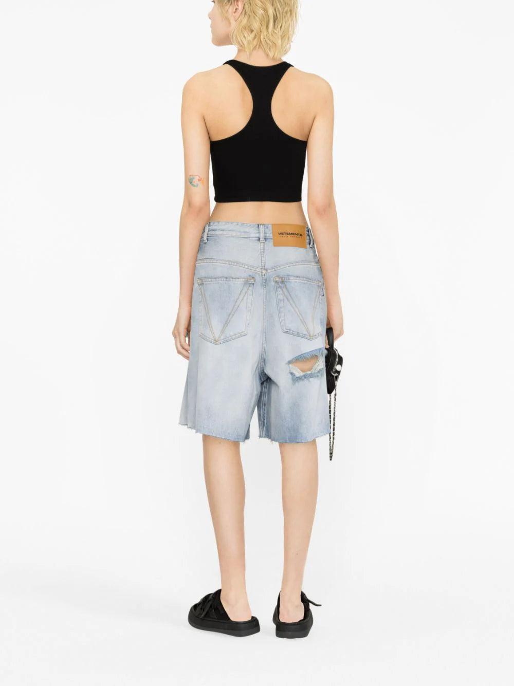 OFF-WHITE Off Stamp Rib Rowing Top