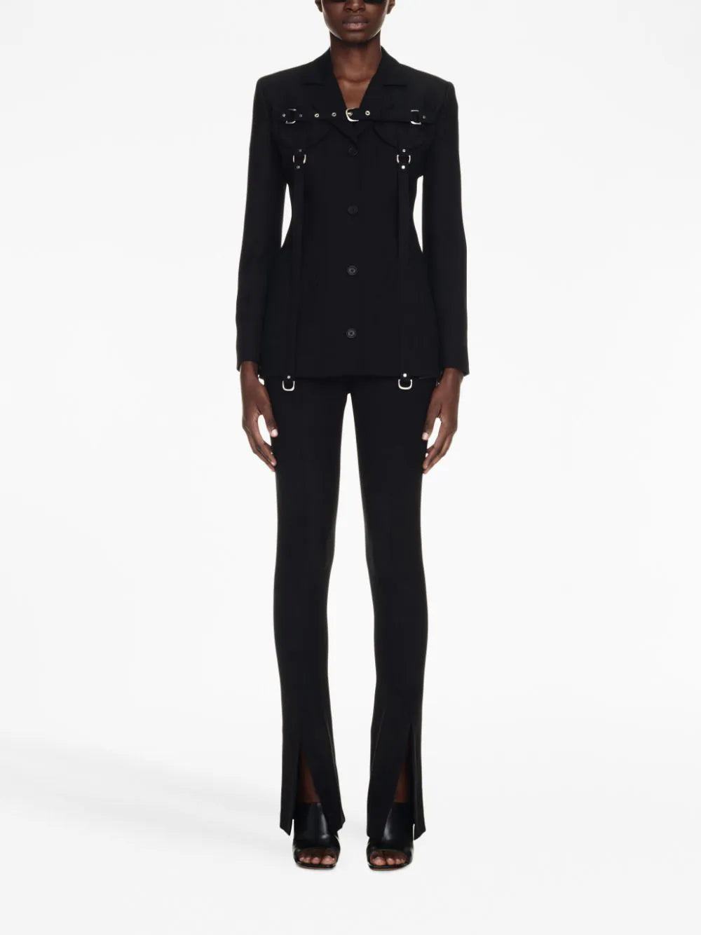 OFF-WHITE Off White Wool Jacket With Buckle