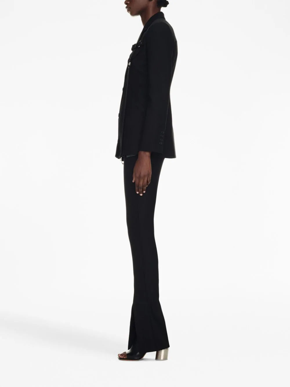 OFF-WHITE Off White Wool Jacket With Buckle