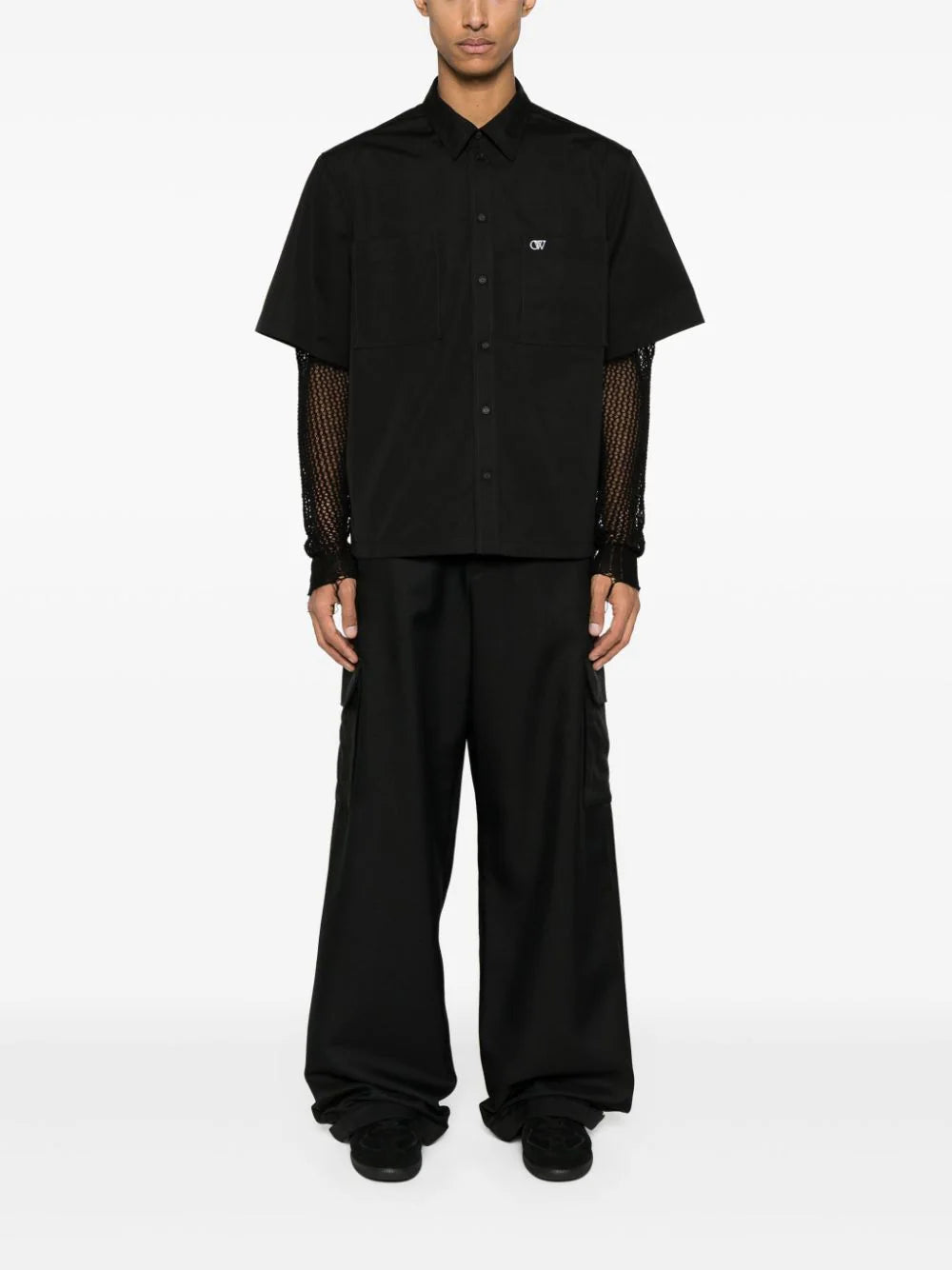 OFF-WHITE Ow Emb Cargo Pants