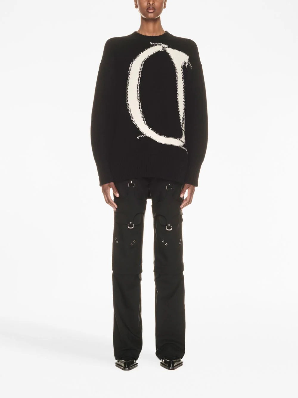 OFF-WHITE Ow Maxi Logo Jumper