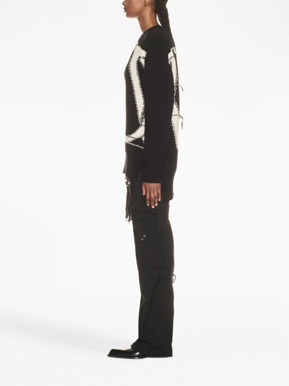 OFF-WHITE Ow Maxi Logo Jumper