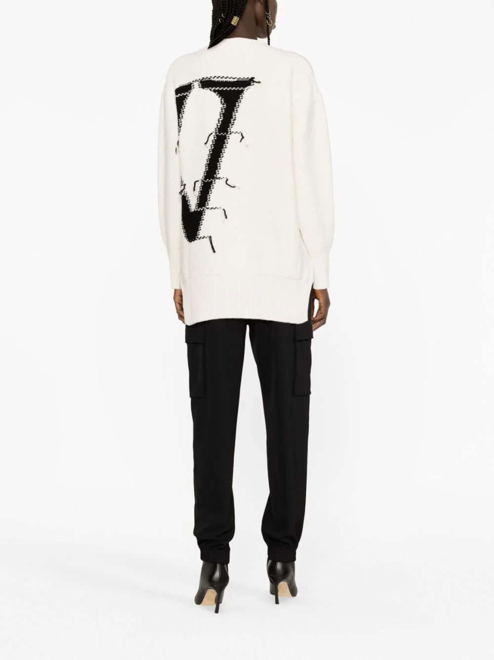 OFF-WHITE Ow Maxi Logo Jumper